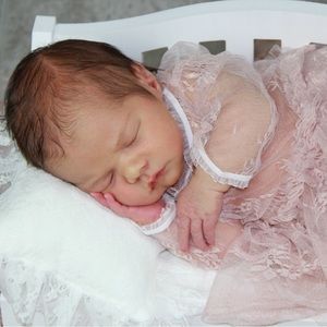 Newborn lace dress photo prop